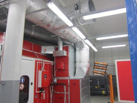 Проектирование вентиляции в покрасочном цеху