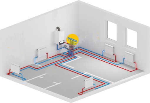 Проектирование отопления в детском саду