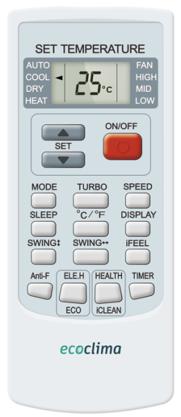 Ecoclima Frost Line ECW/I-AX07/FB-4R1 / EC/I-AX07/F-4R1